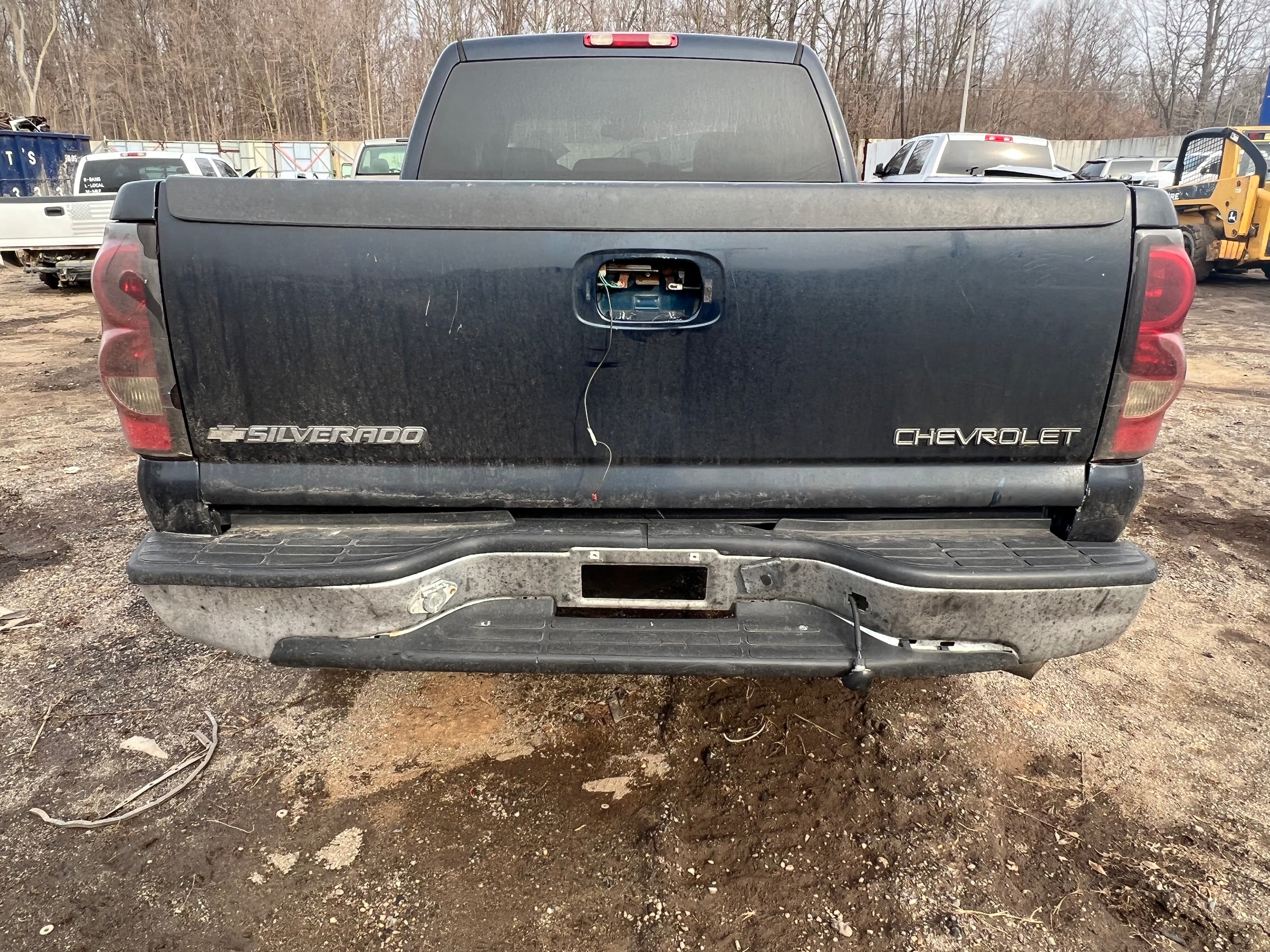 1999-2007 Classic GMC Sierra Chevrolet Silverado 1500 2500 3500 Tailgate  Blue